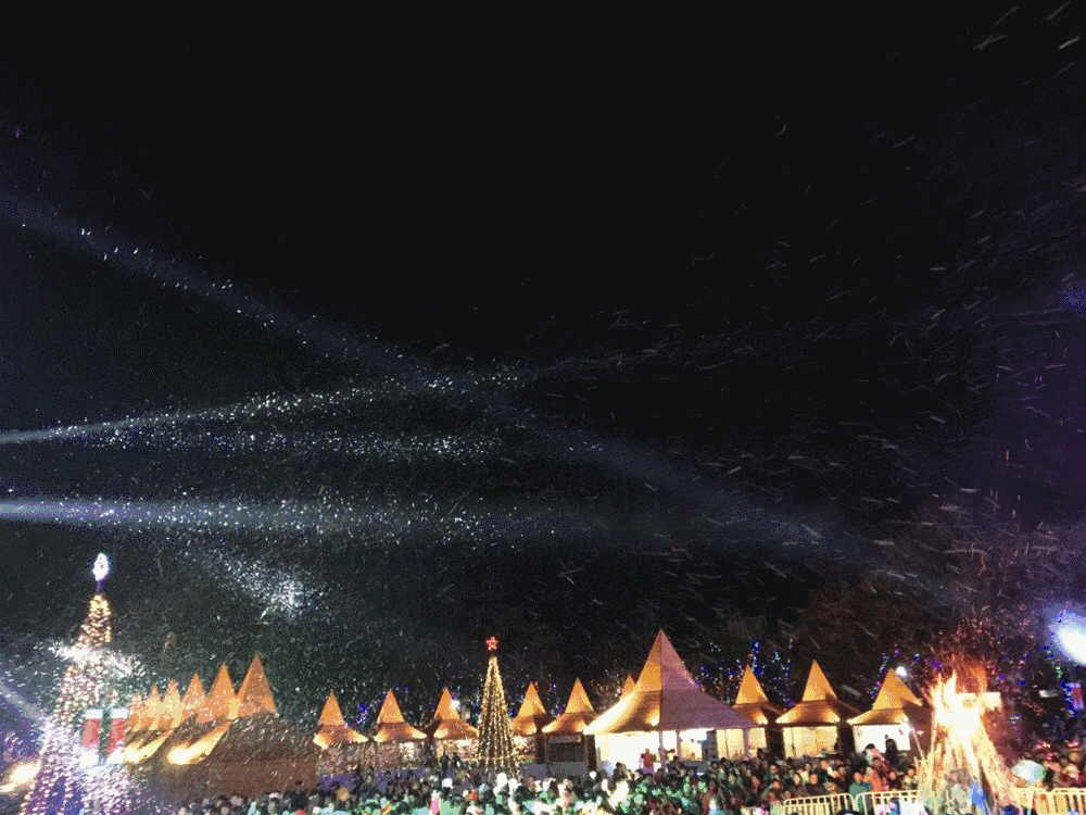 南京市江宁区谷里街道银杏湖大道520号 2 南京珍珠泉——环球冰雪圣诞