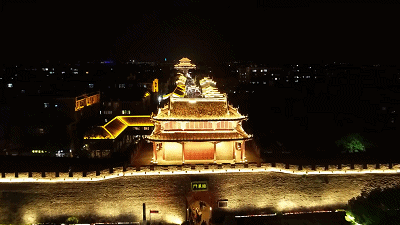 壁纸 城楼 建筑 旅游 塔 400_225 gif 动态图 动图