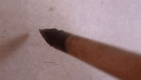 毛笔书法用笔秘诀无非就是两点