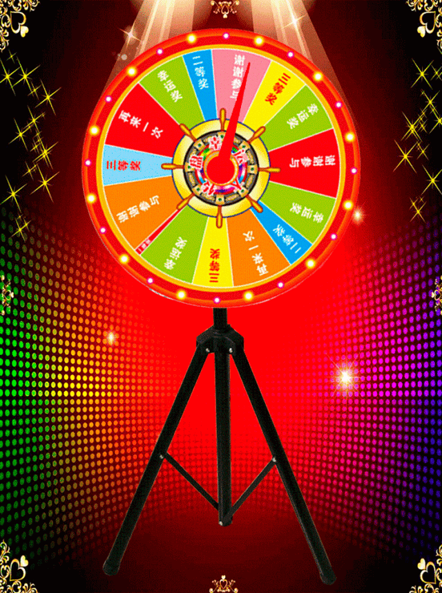 到店客户参与时来运转大转盘,最高可赢6000元精品基金!