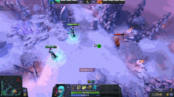 然后youtube的dota实验室上传了一段视频,视频中显示变体精灵变身死亡