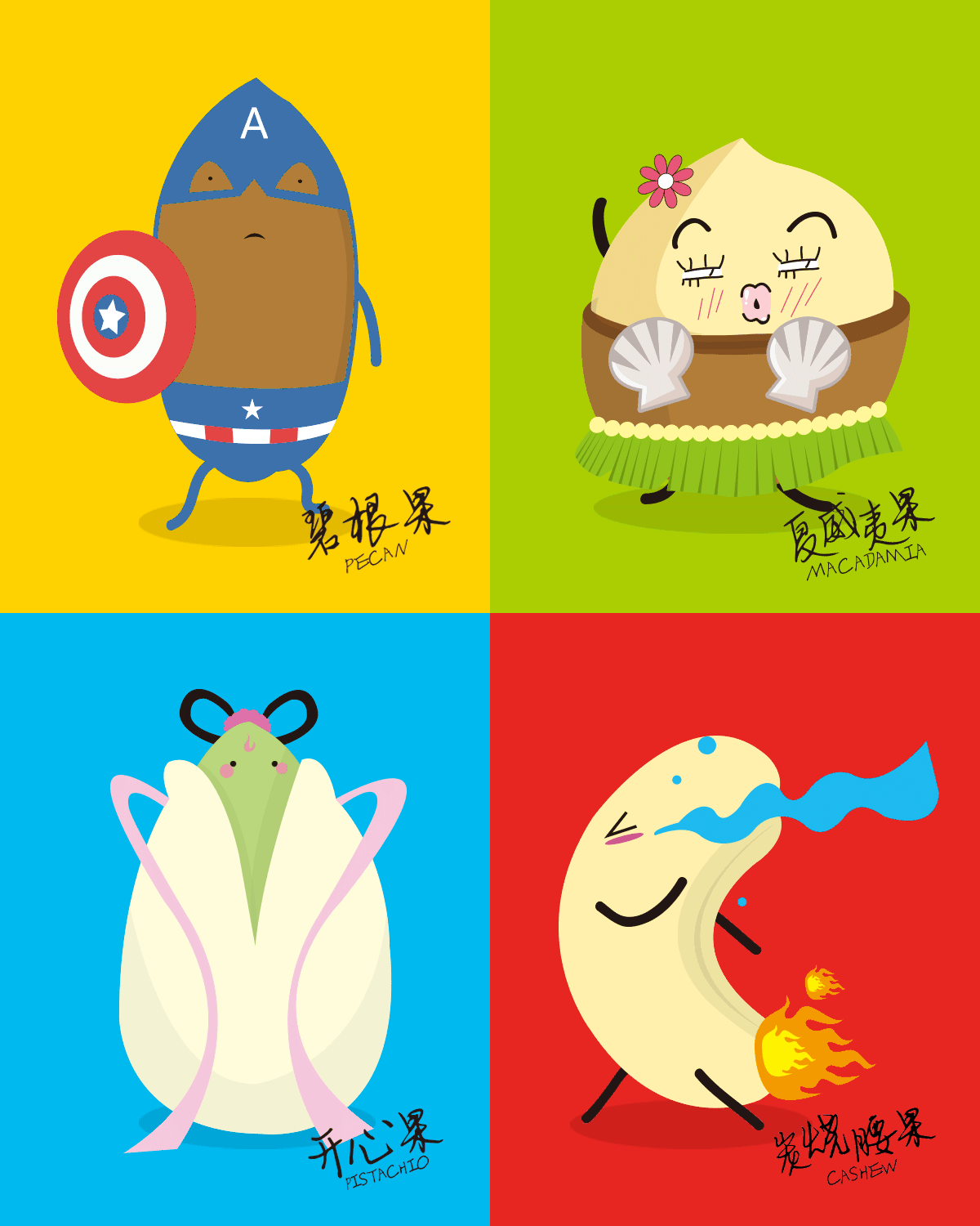 零食控开心果 开心果,精选美国开心果原料,果实自然开口,颗粒饱满