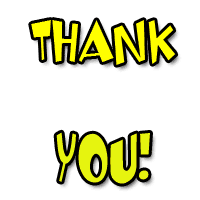 when receiving something, say "thank you".