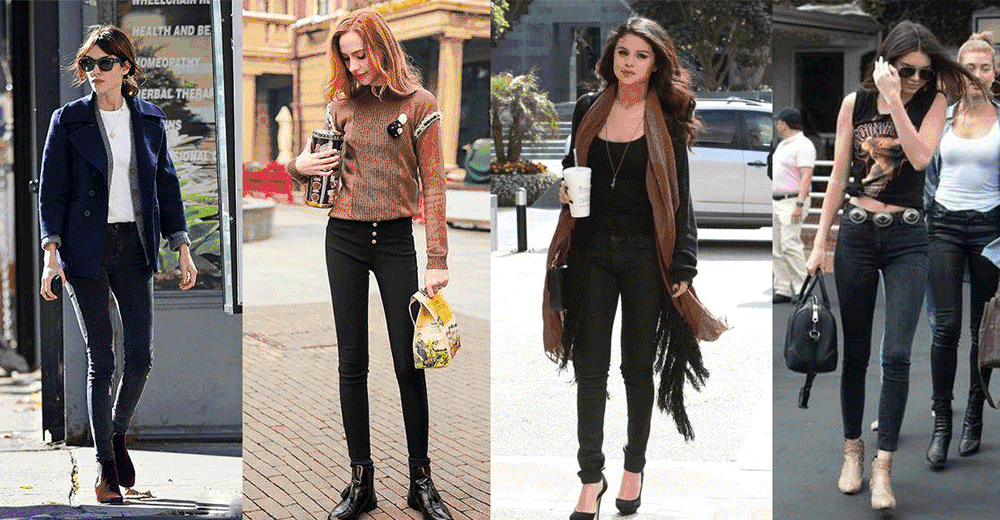 想穿得显瘦又有范,其实你不用穿皮裤来辣眼睛的