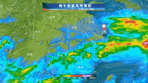 端午假期风雨预报0531.gif