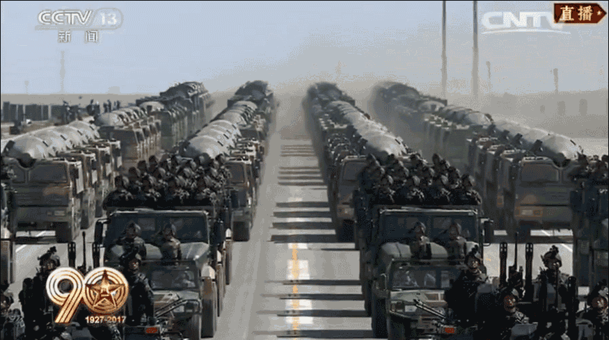 外媒关注习近平建军90周年“沙场点兵”