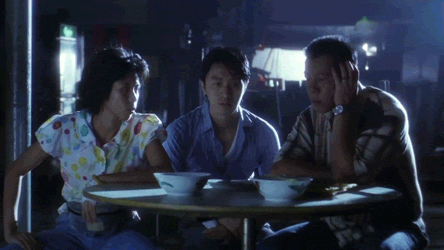 星爷在《食神》里面用牛肉丸来打乒乓球场景