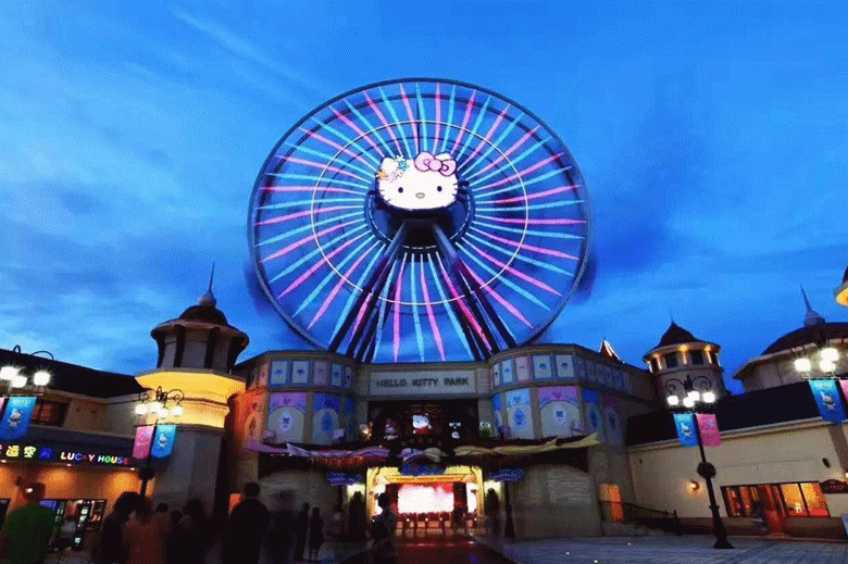 梦幻大巡游,缤纷摩天轮等活动惊喜呈现,更有夜公园开放至每晚9点