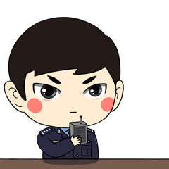 新款警察专属微信头像表情包赶紧收藏