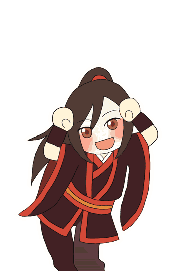 魔道祖师卖萌表情包gif图