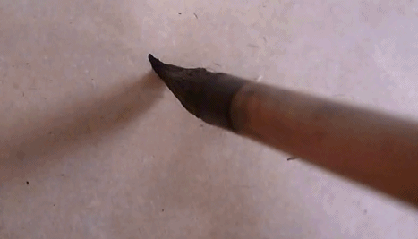 你多久没拿毛笔写字了?