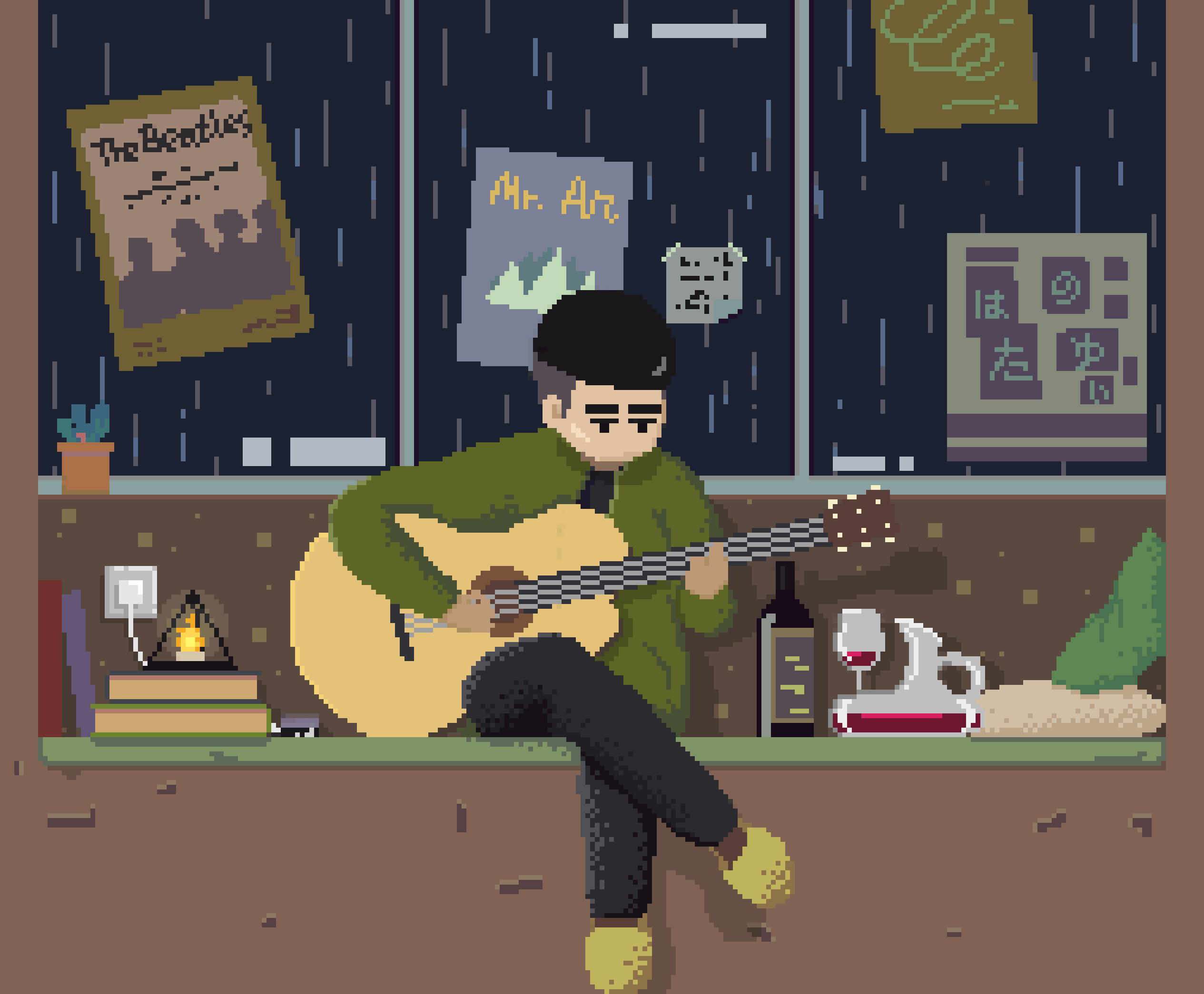 playing and dancing