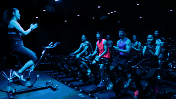 翼城健身 ▎动感单车房,绝对是健身房里最骚的场地!