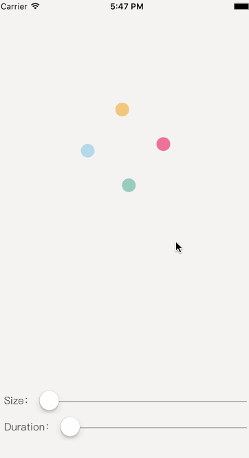 恢复的原来长度的动画  这里我们还是使用cabasicanimation基础动画