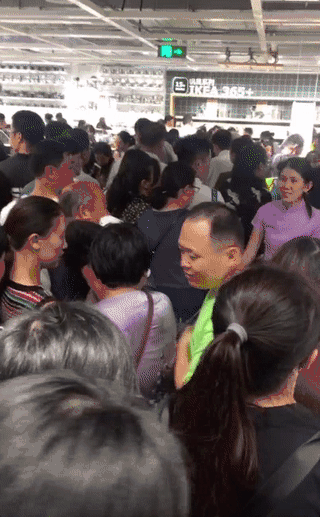 来,一条微信带你感受下济南宜家开业的火爆场面!