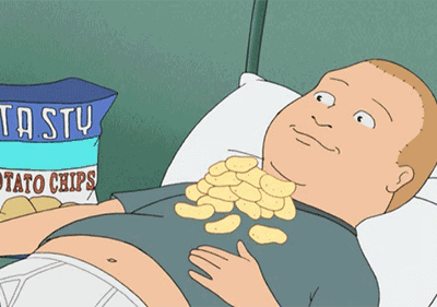 1. make a pig of yourself