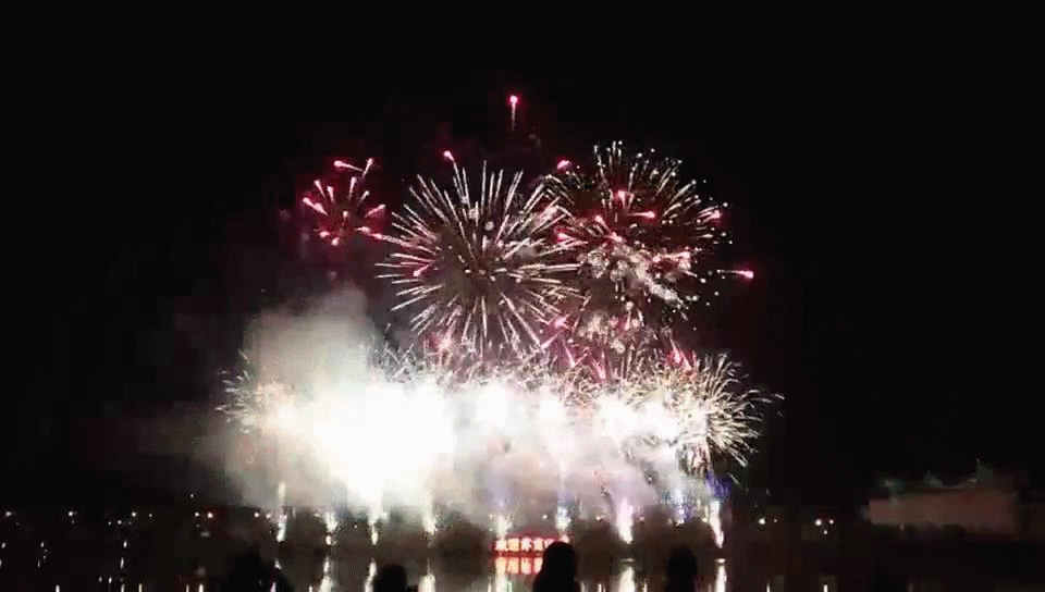 上栗烟花在世界萍商大会上的夜空绽放最亮的祝福!