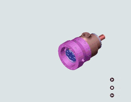 液压元件的40种工作原理动态图