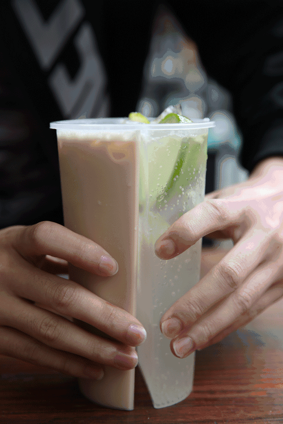 桂庙奶茶免费请你喝,见者有份!