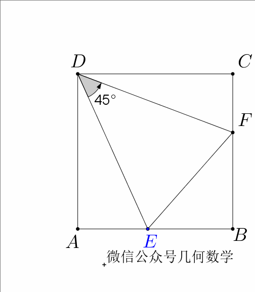 正方形中半角模型的基本结论汇总