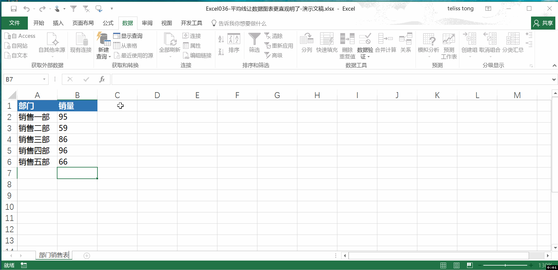 我们用案例来看看如何为图表添加平均线,今天的案例要求根据上图左侧