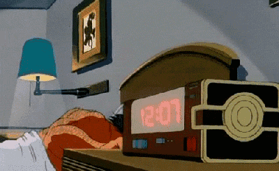 快递小哥和外卖小哥又上线了呢 每天下午在办公室 ④ 准备好n个闹钟