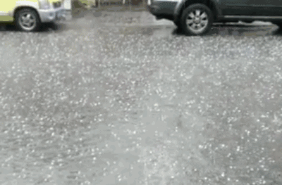 快看!绵竹迎来 冰雹?强降温,大风,雷暴雨!