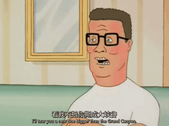 有一次bobby意外发现一根烟,背着偷吸时还被爸爸hank撞个正着.