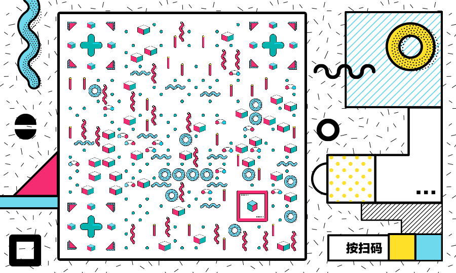 长按指纹识别二维码