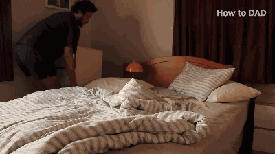 有这么一逗比爹,孩子能活下来不容易.