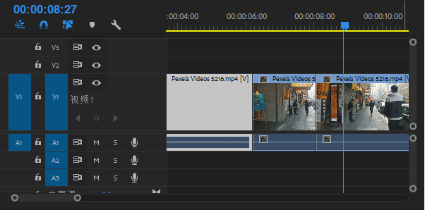 种更好的时间轴滚动方式,那就是平滑滚动,看一眼gif动图对比就清楚了