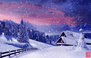 伟才幼儿园里的雪景真美,真想带你去看看.