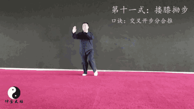 伸金太极十三势分解教程