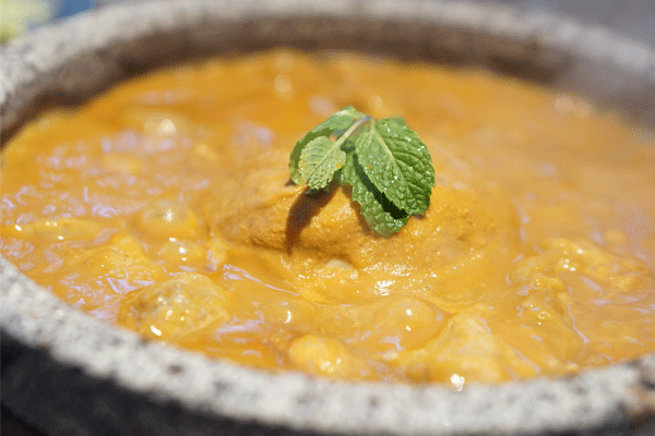 ▼石锅和牛土豆泥