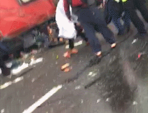 太长高速惨烈车祸(多图),3人死亡多人受伤