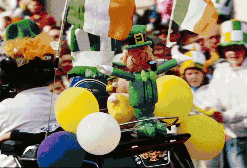 前方【绿色高能预警】 爱尔兰 × 圣帕特里克节 每年3月17日的 圣