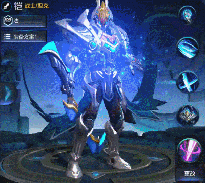 因为他的3技能就是变身魔铠,强化自身属性.