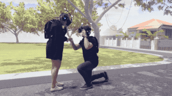 谁说技术男不会撒狗粮?vr