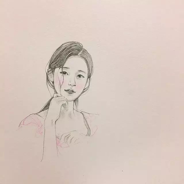 清新淡雅的人像插画 美女角色合集