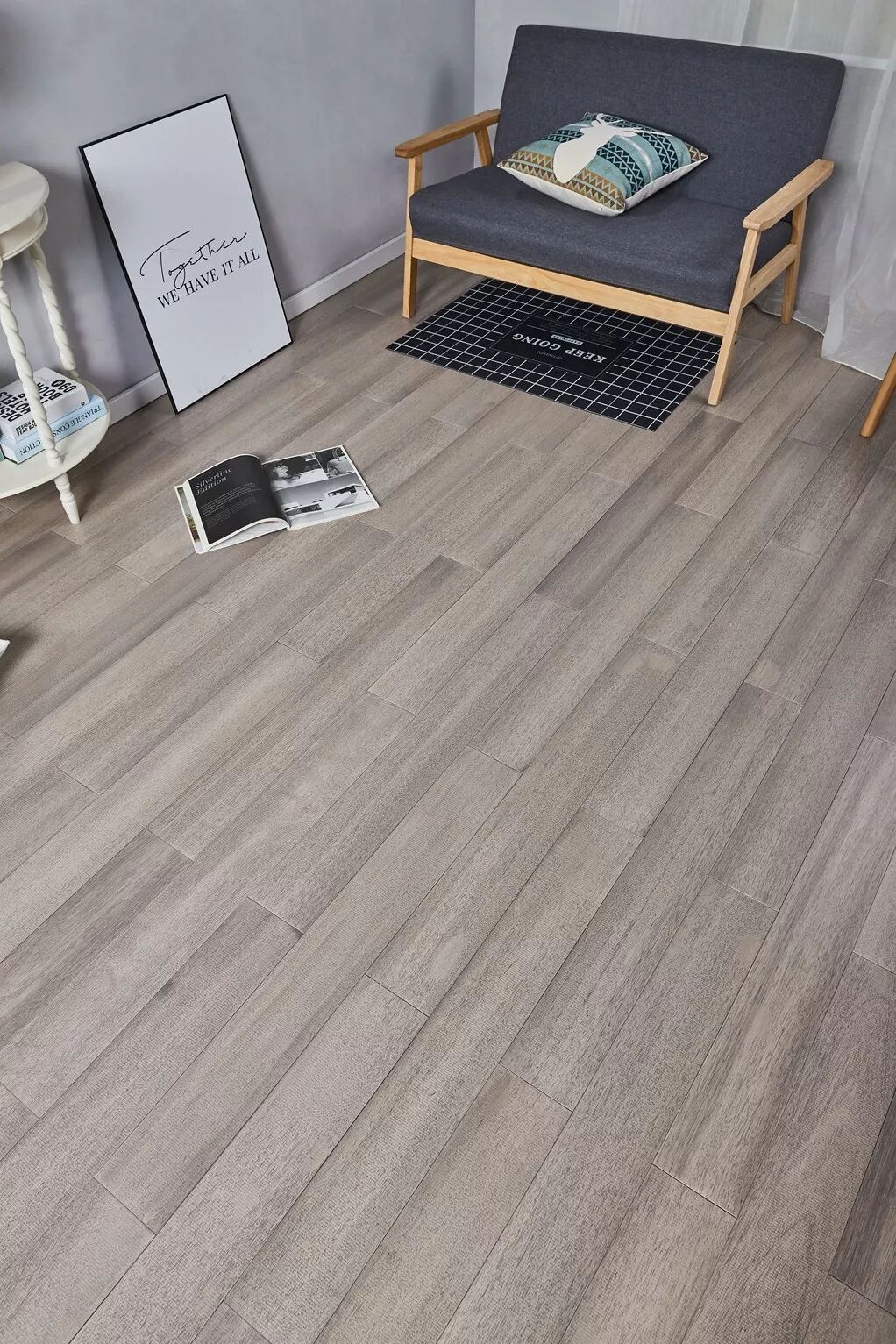 荣臣地板效果图 慕颜麻面系列地板图片_12