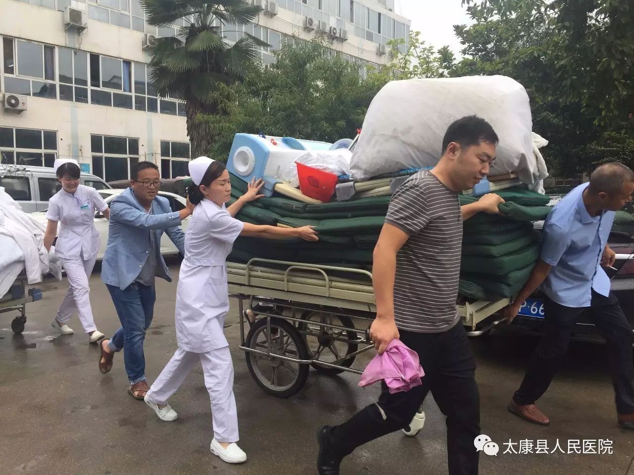 风雨无阻砥砺前行丨热烈庆贺太康县人民医院北院区病房二区三区完成