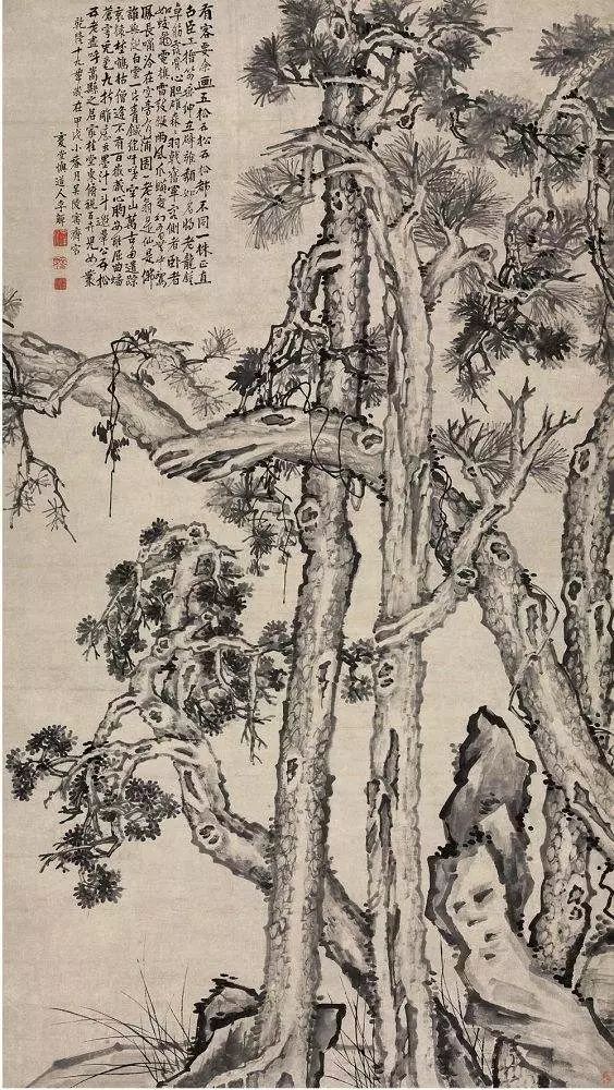 清代扬州画派李鱓经典国画