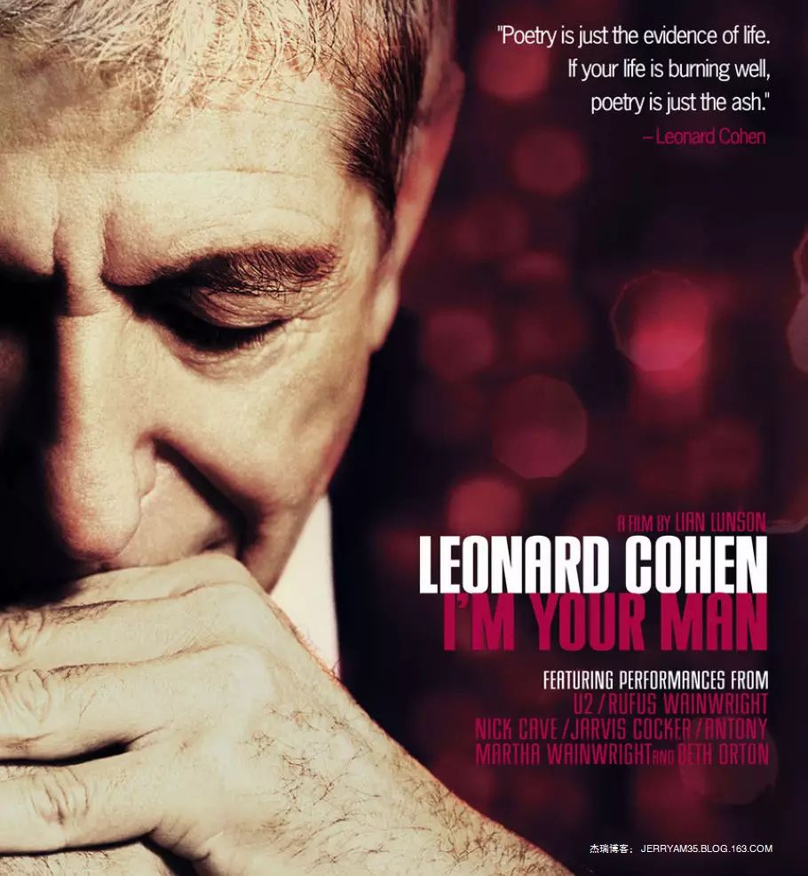 谢谢你来过,leonardcohen,我的浪漫之神!