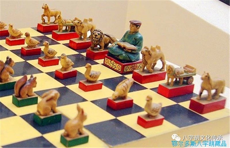 民俗  |  蒙古棋类系列八字胡藏品欣赏「第48期」