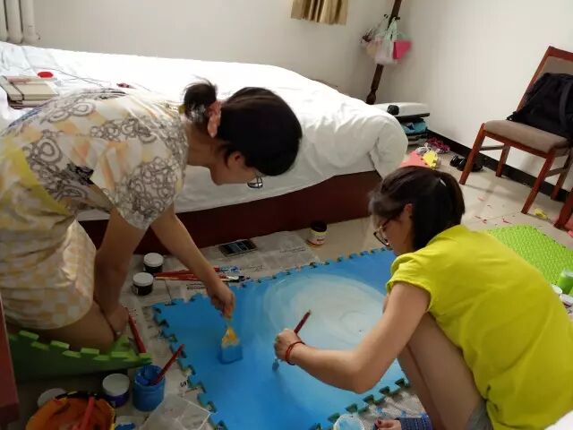 首师大学暑期实践活动走进首儿雅稚儿童康复中心