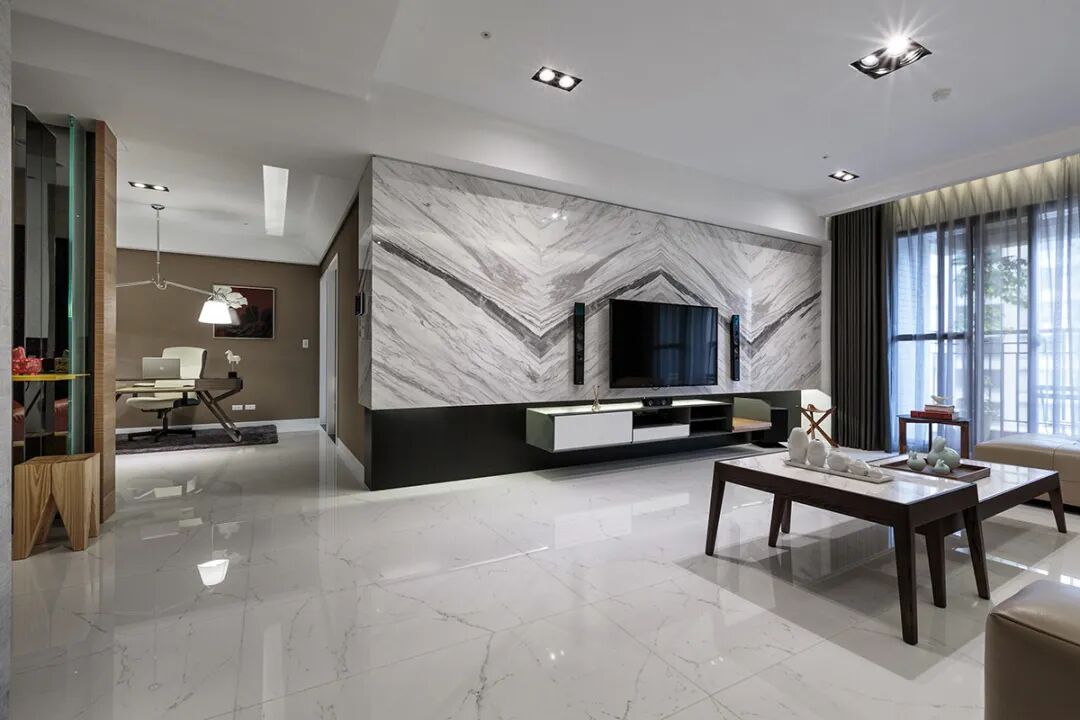 客厅电视柜的5种设计方案,最后这一种太赞了!_7