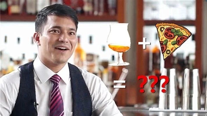 静香1515酒吧的印度调酒师以Whiskey Sour为灵感,充满冒险精神地调出一杯……
