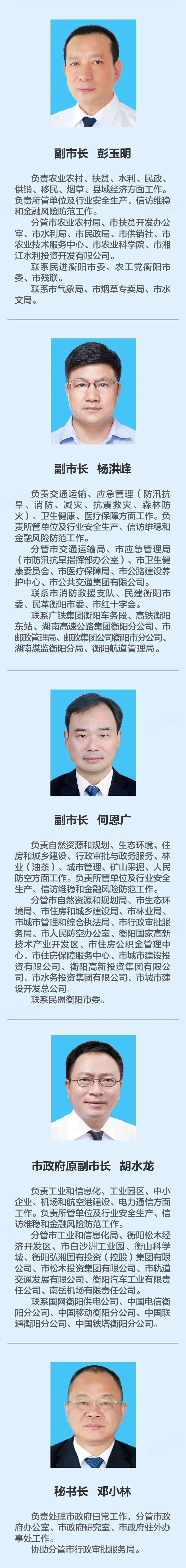 衡阳市政府领导成员分工调整_衡阳日报社官网_衡阳全搜索网