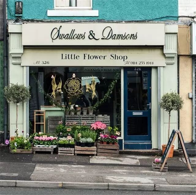 小而美的复古花店！