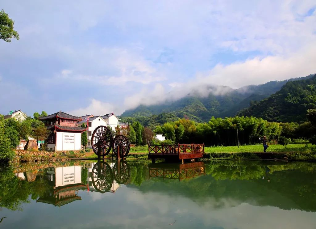 这个从田园山水画里走出来的古村,风景如画,你不来看看吗?